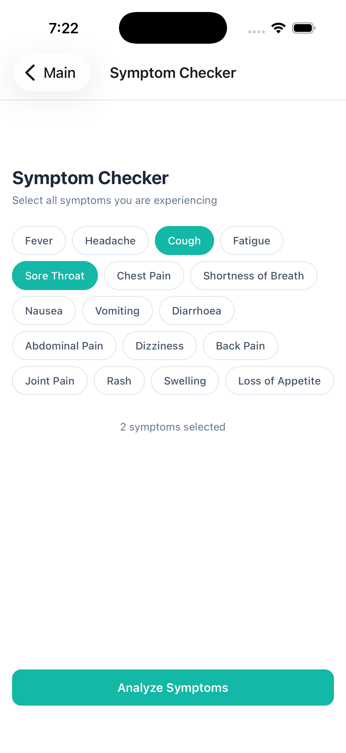 Symptom Checker